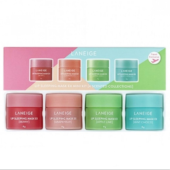 LANEIGE Makeup Laneige Lip Sleeping Mask Ex Mini Kit 4 Scented